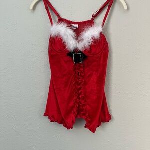 Santa velvet lingerie